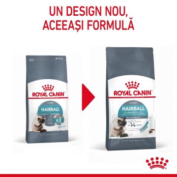 Royal Canin Hairball Care Adult, hrană uscată pisici, limitarea ghemurilor de blană ROYAL CANIN Feline Care Nutrition Hairball Care, hrană uscată pisici, limitarea ghemurilor de blană, 2kg