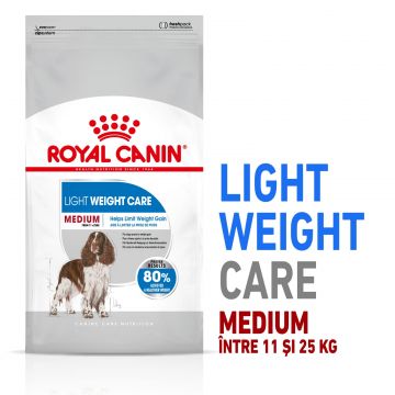 ROYAL CANIN Medium Light Weight Care Adult, hrană uscată câini, managementul greutății, 12kg