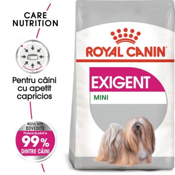 Royal Canin Mini Exigent, hrană uscată câini, apetit capricios, 1kg