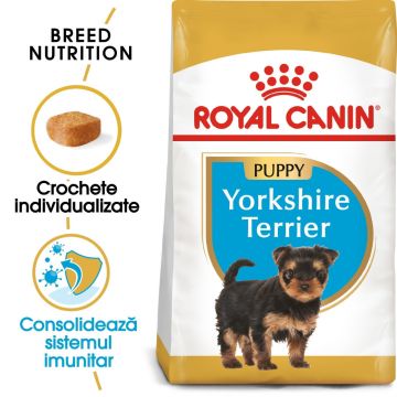 Royal Canin Yorkshire Puppy, hrană uscată câini junior, 1.5kg