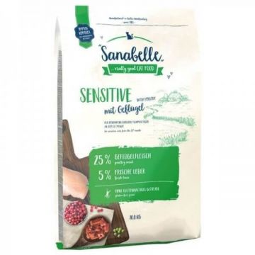 Sanabelle Sensitive cu Pui, 10 kg