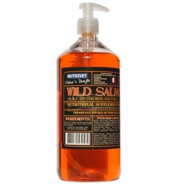 Supliment Nutritiv Nutrivet Ulei de Somon Salbatic Nutrivet Ulei de Somon Salbatic, 250 ml