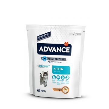 ADVANCE Cat Kitten, Pui, hrană uscată pisici junior ADVANCE Kitten, Pui, hrană uscată pisici junior, 400g