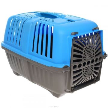 Cusca transport Pratiko plastic - albastru Cusca transport Pratiko plastic - albastru