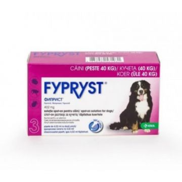 FYPRYST, deparazitare externă câini, pipetă repelentă, XL(40 - 60kg), 3buc de firma original