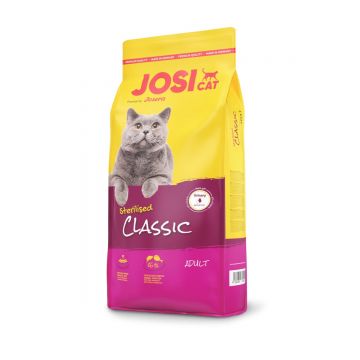 JOSICAT Sterilised, Pasăre, hrană uscată pisici sterilizate, 10kg