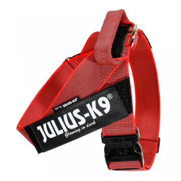 JULIUS-K9 IDC Color & Gray, ham bandă câini, 2XL, 40-70kg, roșu ieftin