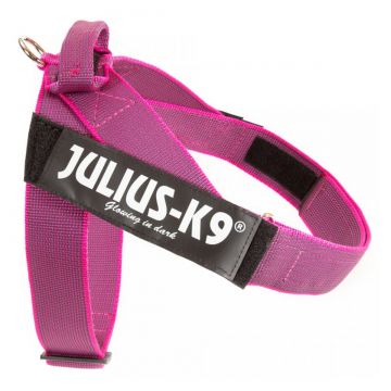 JULIUS-K9 IDC Color & Gray, ham bandă câini, XL, 28-40kg, roz