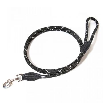 JULIUS-K9 IDC Rope, lesă cordelină reflectorizantă cu mâner câini, nylon, șnur, negru JULIUS-K9 IDC Rope, lesă cordelină reflectorizantă cu mâner câini, nylon, șnur, 12mm x 1.2m, negru de firma originala