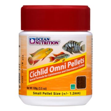 OCEAN NUTRITION Cichlid Omni Pellets Small, 100g