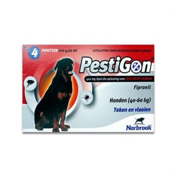 Pestigon Dog XL, 40-60 kg, 4 pipete ieftin