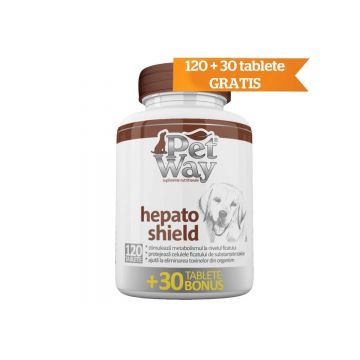 Petway Hepato Shield, 120 tablete + 30 tablete GRATIS ieftin