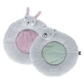 TRIXIE Junior, saltea rotundă câini și pisici junior, XS, poliester, antiderapant, ⌀ 40 cm TRIXIE Junior, saltea rotundă câini și pisici junior, XS, poliester, antiderapant, gri și roz, ⌀ 40 cm de firma originala