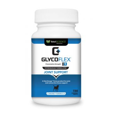 VETRI SCIENCE GlycoFlex Stage 1, suplimente articulare câini, 120tbl masticabile