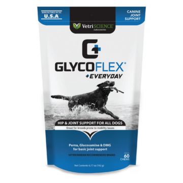 VETRI SCIENCE GlycoFlex Stage 1, suplimente articulare câini VETRI SCIENCE GlycoFlex EVERYDAY, Bite-sized Chews, suplimente articulare câini, 60cpr masticabile